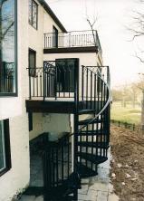 Exterior Steel Stairs
